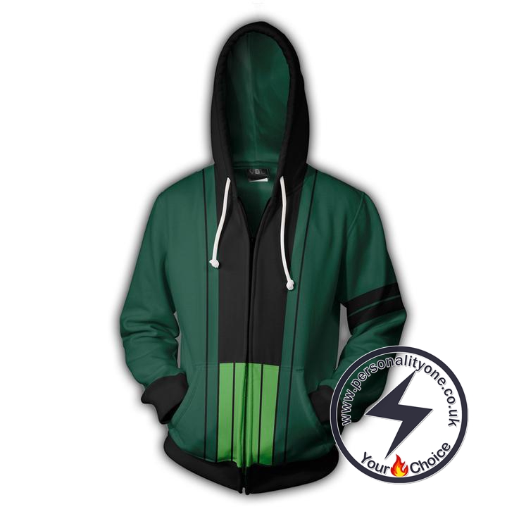 One Piece Roronoa Zoro Zip Up Hoodie Jacket